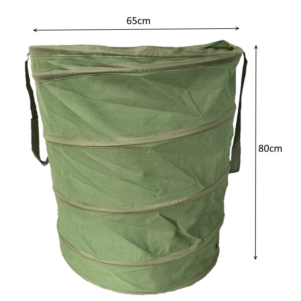 Pop-Up Gartensack mit Deckel 272L extra stark