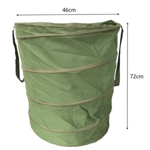 Pop-Up Gartensack mit Deckel 120L extra stark